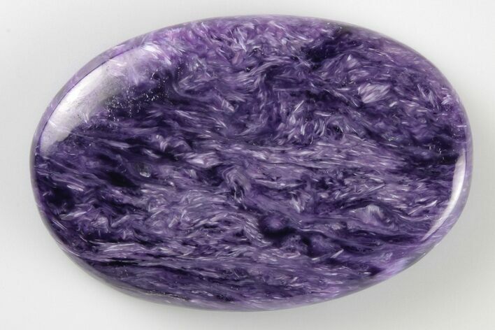 Polished Purple Charoite Oval Cabochon #194672